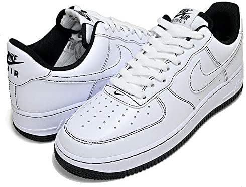 NIKE AIR FORCE 1 ´07 LV8 ´DOUBLE SWOOSH - BLACK WHITE´ / BLACK