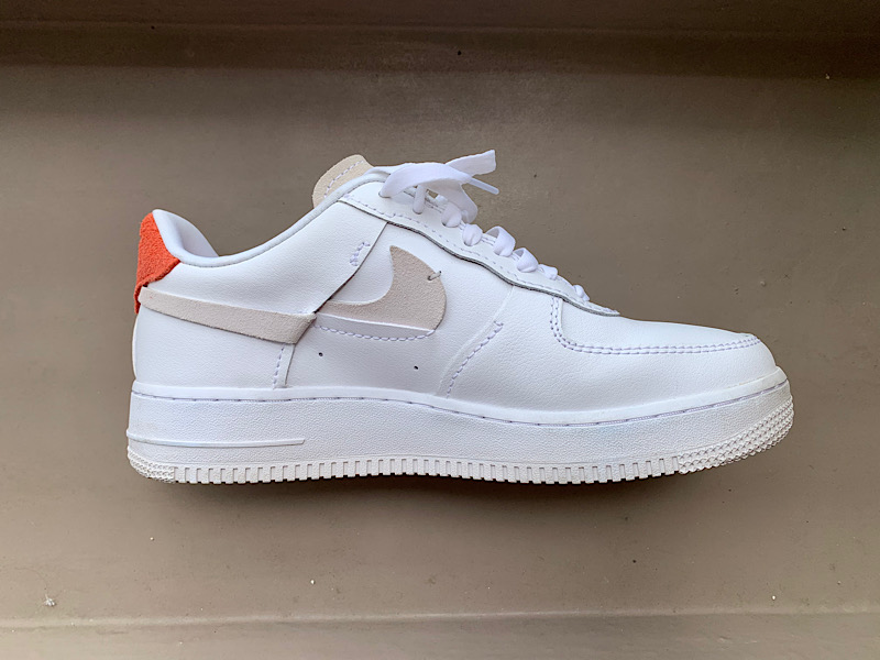 新品】24㎝ NIKE AIR FORCE 1 '07 ホワイト/ブルーメンズ24 ...