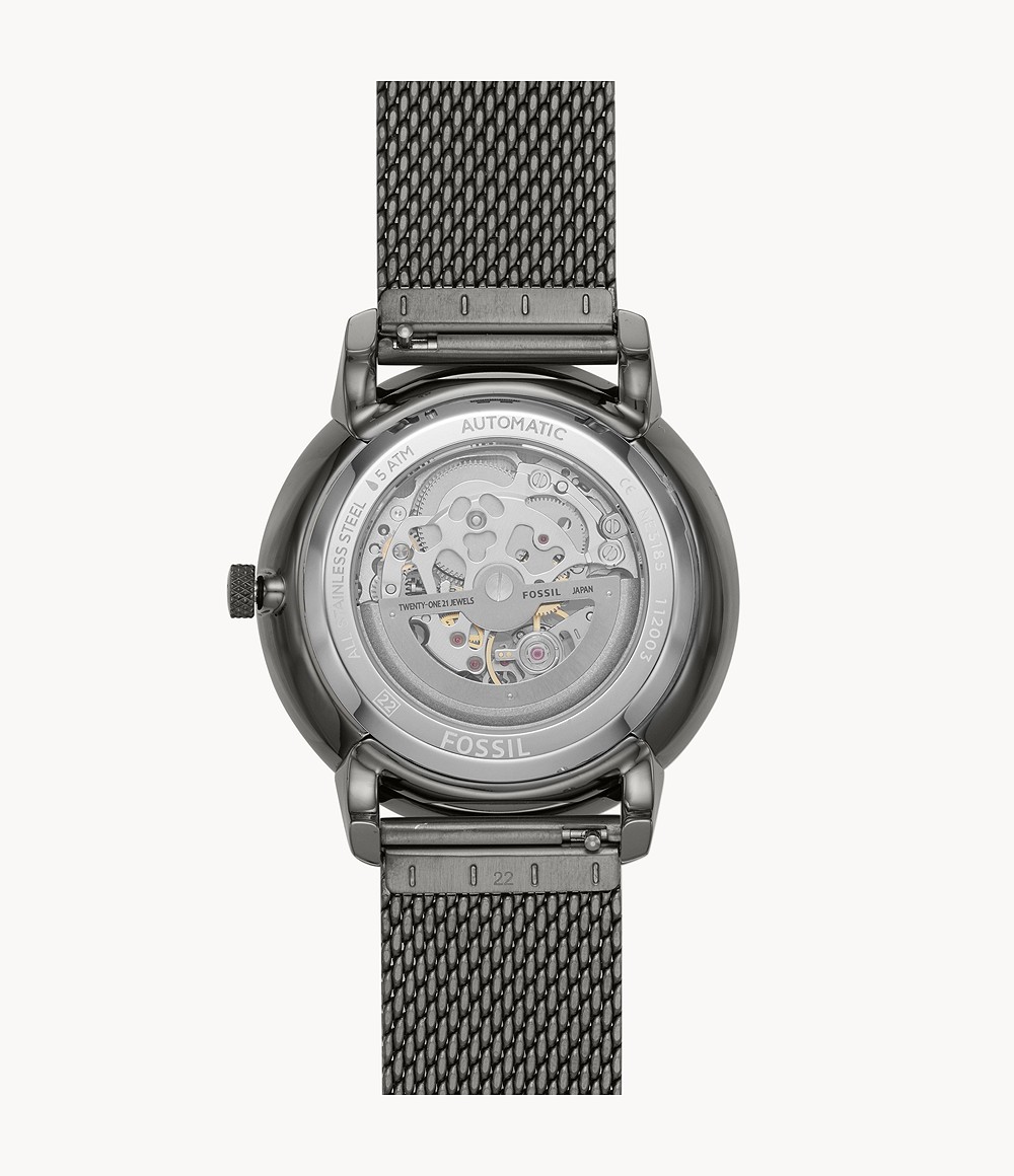 Fossil アナログ 自動巻き ドレス ウォッチ ME3053 - レザーベルト